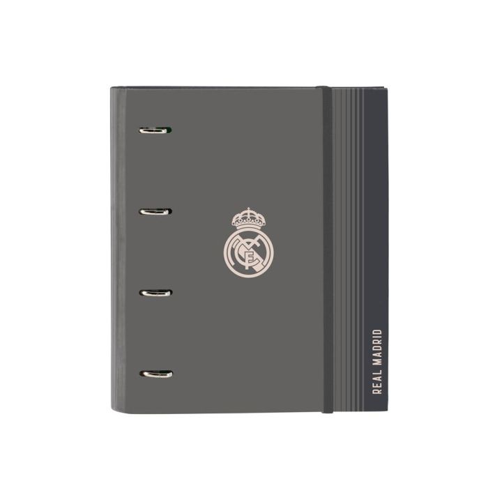 Carpeta Con Recambio Safta Din A4 Cuadro 5 mm Con Goma Y 5 Separadores Real Madrid 3 Equipacion 24-25 Carpeta Con Recambio Safta Din A4 Cuadro 5 mm Con Goma Y 5 Separadores Real Madrid 3 Equipacion 24-25