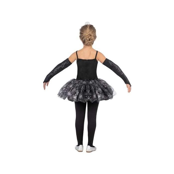 Disfraz bailarina esqueleto tiara, vestido, mitones y mallas talla 5-6 y 2 Disfraz bailarina esqueleto tiara, vestido, mitones y mallas talla 5-6 y 2
