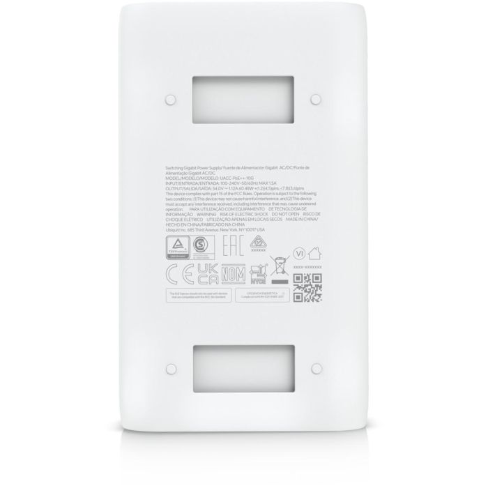 Ubiquiti UACC-PoE++-10G Inyector PoE++ 60W 10 GbE 6