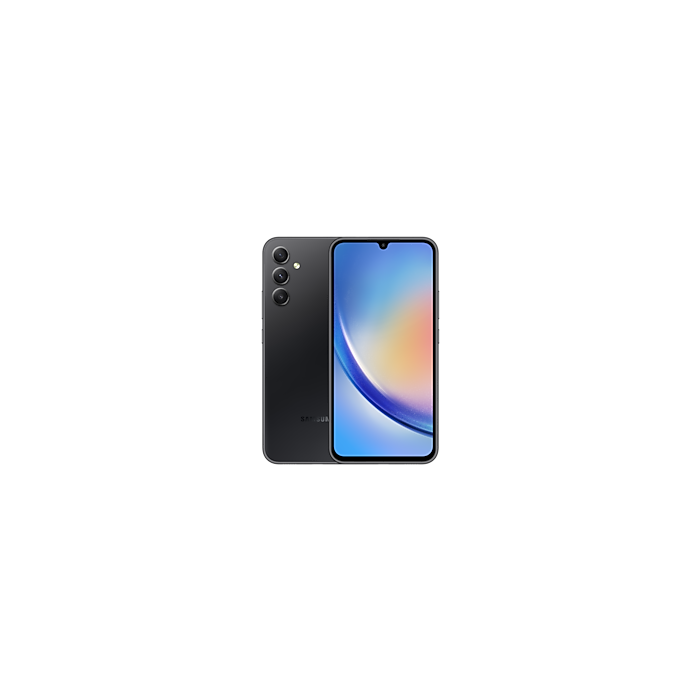 Smartphone Samsung Galaxy A34 6GB/ 128GB/ 6.6"/ 5G/ Negro Grafito Smartphone Samsung Galaxy A34 6GB/ 128GB/ 6.6"/ 5G/ Negro Grafito