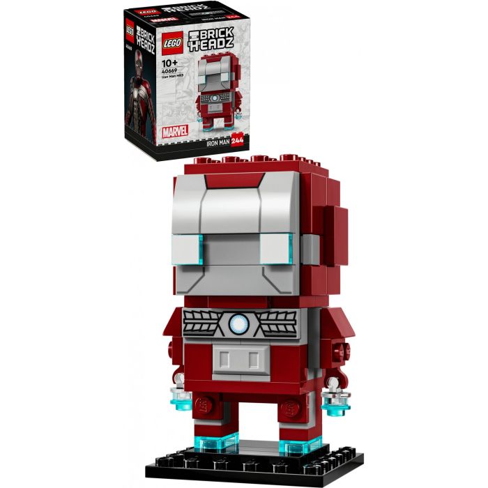 Juego de Construcción Lego BRICKHEADZ 40669 Iron Man 8 Juego de Construcción Lego BRICKHEADZ 40669 Iron Man 8
