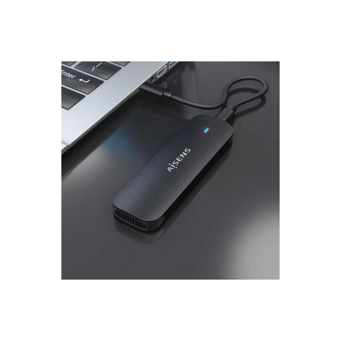 AISENS - CAJA EXTERNA M.2 (NGFF) ASM2-024B NVMe A USB3.2 GEN2, NEGRA 4 AISENS - CAJA EXTERNA M.2 (NGFF) ASM2-024B NVMe A USB3.2 GEN2, NEGRA 4