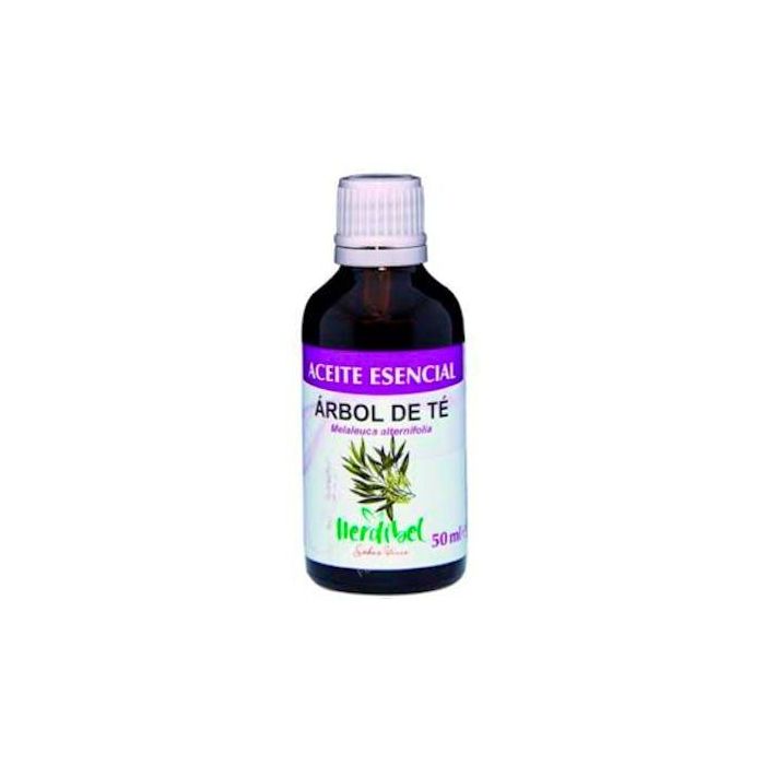HERDIBEL Aceite de Árbol de Té puro 50ml, uso externo para aromaterapia, masajes y baños