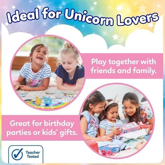 Unicornios multicolores - Juego de parejas - HUERTO 2 Unicornios multicolores - Juego de parejas - HUERTO 2