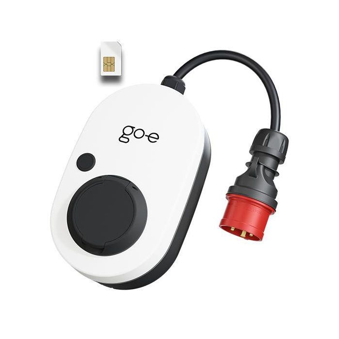 go-e Charger Gemini flex 2.0 11 kW Wallbox inteligente para coche eléctrico con conectividad móvil y Wi-Fi