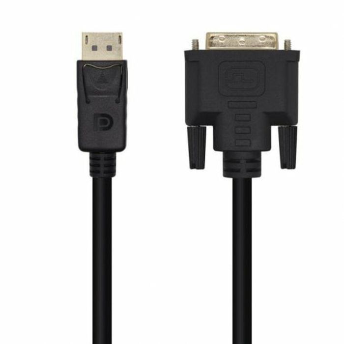 AISENS - CABLE CONVERSOR DISPLAYPORT A DVI, DP/M-DVI/M, NEGRO, 3.0M AISENS - CABLE CONVERSOR DISPLAYPORT A DVI, DP/M-DVI/M, NEGRO, 3.0M