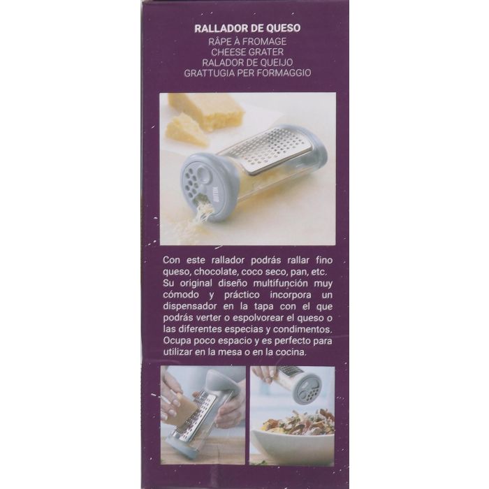 Rallador de Queso con Dispensador Quttin (12 Unidades) 5 Rallador de Queso con Dispensador Quttin (12 Unidades) 5