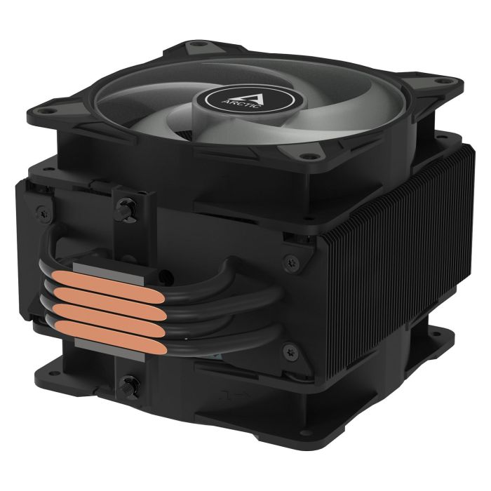 ARCTIC Refrigerador CPU Freezer 36 A-RGB Negro ACFRE00124A para Intel LGA1851/1700 y AMD AM5/AM4 con Ventilador 12cm PWM y Tubos de Calor de Aluminio 7