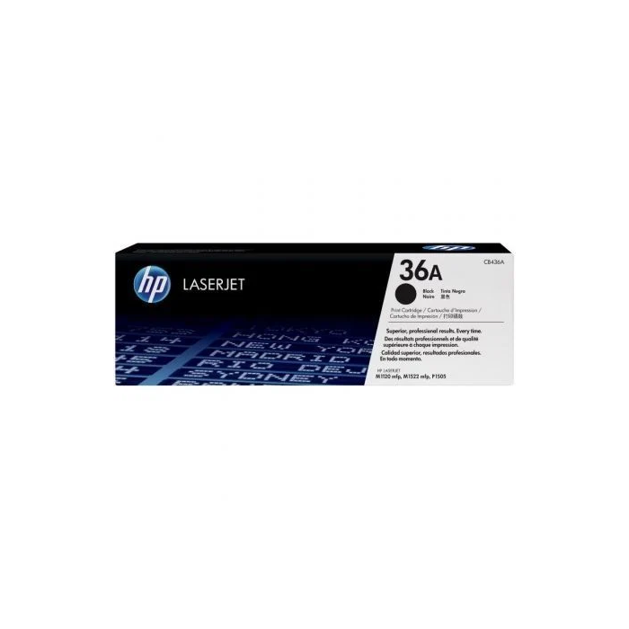 Hp Tóner Negro 36A para LaserJet P1505/1505n, M1120/n, M1522n/nf - 2.000 páginas