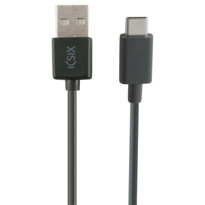 Cable USB-C a USB KSIX 3 m Negro 0 Cable USB-C a USB KSIX 3 m Negro 0