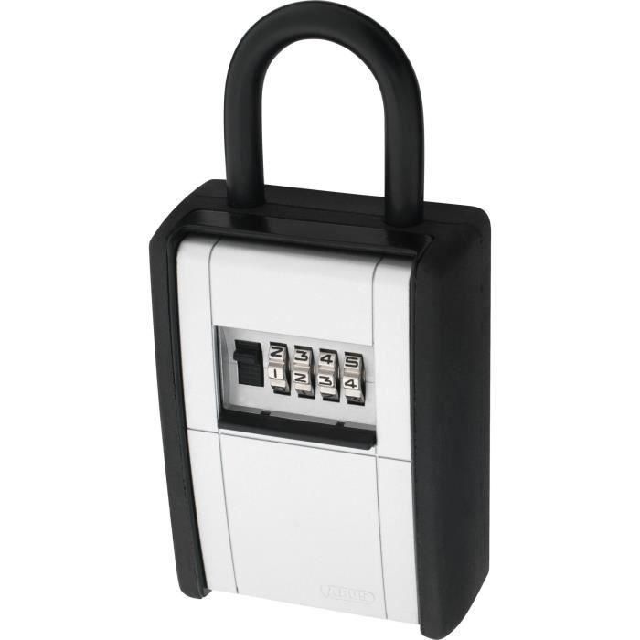 Abus H29 46330 Key Garage 797 Caja de seguridad metálica para llaves con combinación de 4 dígitos, exterior 1 Abus H29 46330 Key Garage 797 Caja de seguridad metálica para llaves con combinación de 4 dígitos, exterior 1
