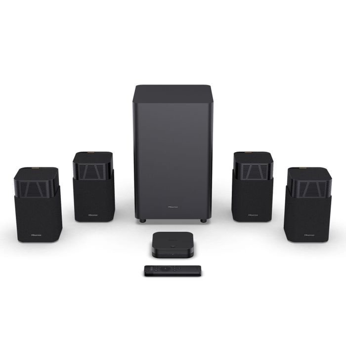 Barra de Sonido Hisense HT SATURN Negro 0 Barra de Sonido Hisense HT SATURN Negro 0