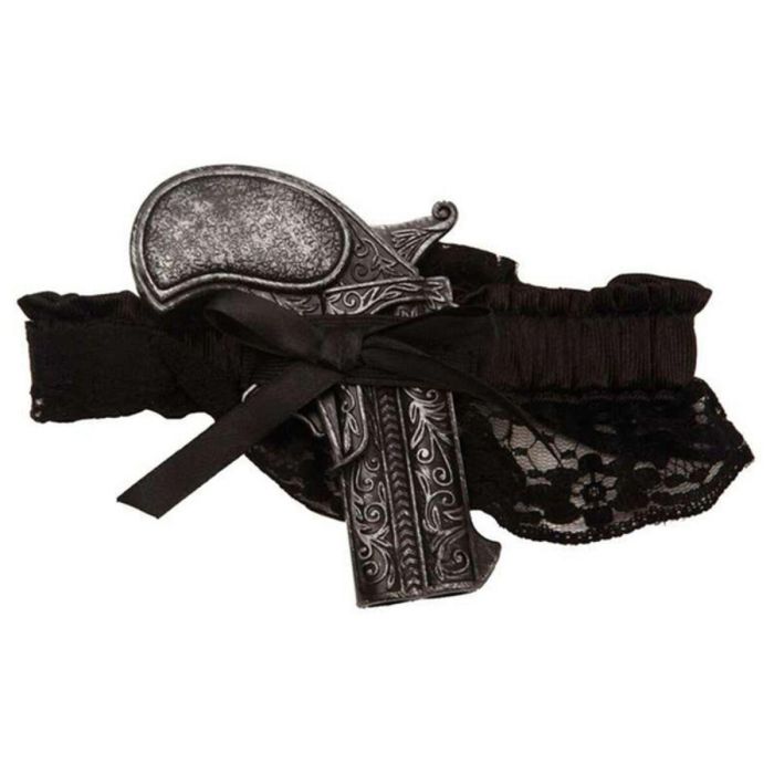 Pistola de pirata con liga talla única Pistola de pirata con liga talla única