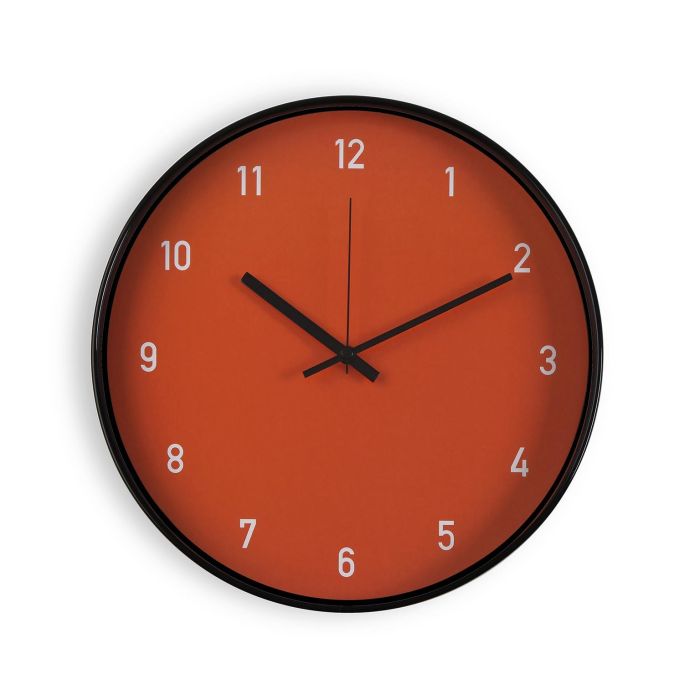 Reloj De Pared Terracota 30 Cm Versa (2 Unidades) Reloj De Pared Terracota 30 Cm Versa (2 Unidades)