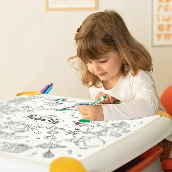 Smoby SMO3032164302017 Recargas de páginas para colorear de Peppa Pig 10 hojas para la mesa creativa infantil 4