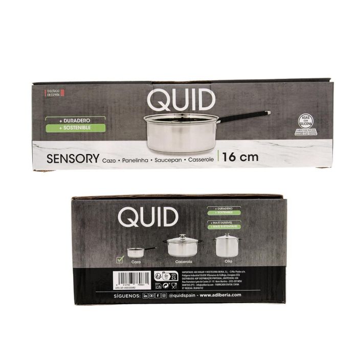 Cazo Acero Inoxidable Sensory Quid 16 cm - 1,3 L 2 Cazo Acero Inoxidable Sensory Quid 16 cm - 1,3 L 2
