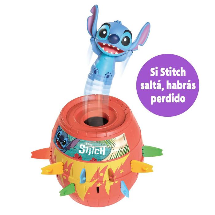 Bizak Juego Salta Stitch Hawaiano - Juego de Acción Infantil para Encajar Tablas de Surf y Evitar que Salga por los Aires - Edad 4+ Años 1 Bizak Juego Salta Stitch Hawaiano - Juego de Acción Infantil para Encajar Tablas de Surf y Evitar que Salga por los Aires - Edad 4+ Años 1