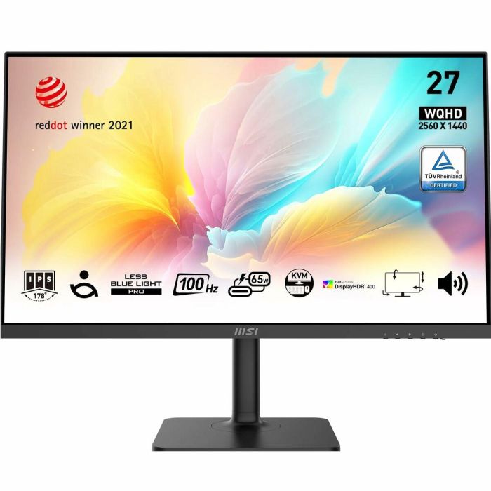 Monitor Gaming MSI Modern MD272QXPW 27" Wide Quad HD