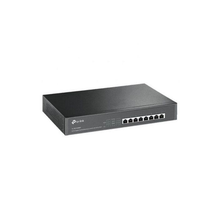 TP-LINK TL-SG1008MP No administrado Gigabit Ethernet (10/100/1000) Energía sobre Ethernet (PoE) Negro 1