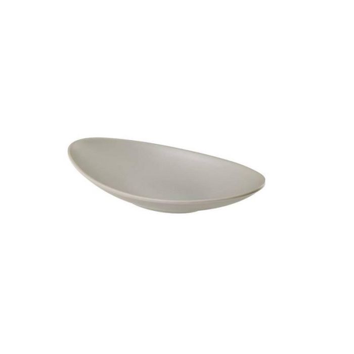 Plato Oval Melamina Leone 25x13 cm (6 Unidades)