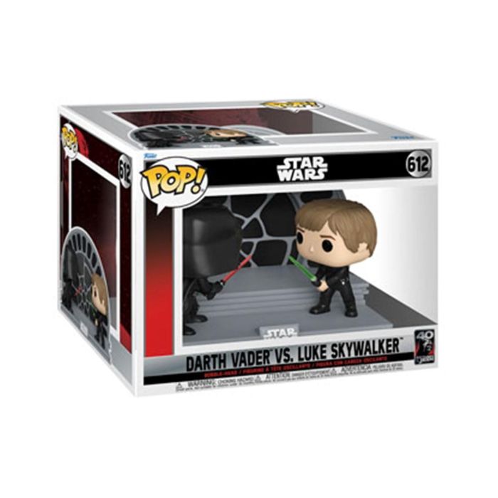 Funko Pop Moment Star Wars Retorno - Luke y Darth Vader en Vinilo de 9 cm 1 Funko Pop Moment Star Wars Retorno - Luke y Darth Vader en Vinilo de 9 cm 1