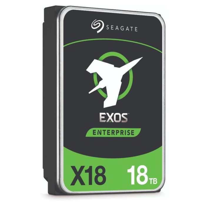 Seagate ST18000NM004J Exos X18 Disco Duro Empresarial 18TB 7200RPM 256MB 3.5" SAS 2