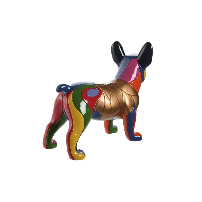 DKD Home Decor Figura Perro Resina Multicolor 19 x 35.5 x 44 cm 2