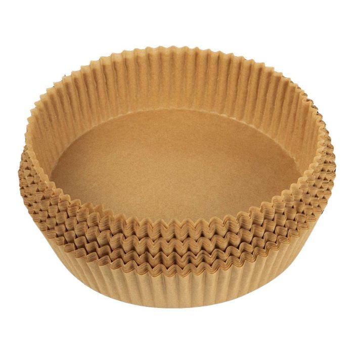 Masterpro Bandeja de papel para freidora de aire Ø26x4,5 cm, marrón, 100 unid, Bgmp-7604 0 Masterpro Bandeja de papel para freidora de aire Ø26x4,5 cm, marrón, 100 unid, Bgmp-7604 0