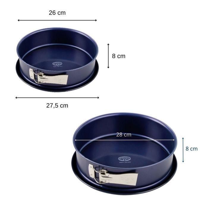 Dr Oetker FAC1701993908459 - Juego de sartenes desmontables con bisagras Back Liebe, 26 y 28 cm 2 Dr Oetker FAC1701993908459 - Juego de sartenes desmontables con bisagras Back Liebe, 26 y 28 cm 2