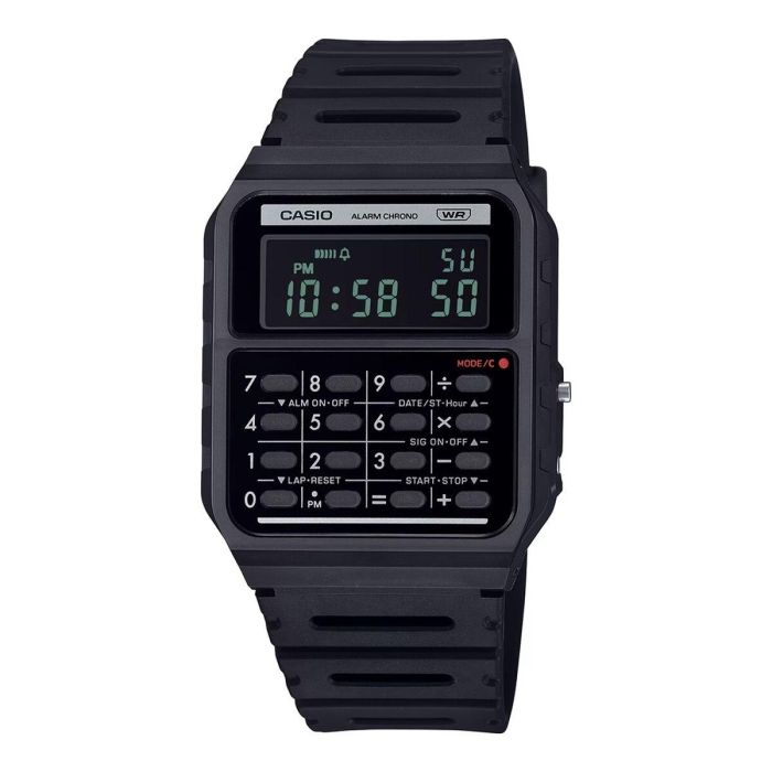 Reloj Hombre Casio CALCULATOR EDGY COLLECTION - BLACK Reloj Hombre Casio CALCULATOR EDGY COLLECTION - BLACK