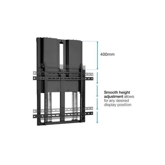 TooQ LPHA7090 Soporte de Pared Regulable para Pantallas Interactivas 70-90 pulgadas hasta 55 kg VESA 800x600 Negro 3 TooQ LPHA7090 Soporte de Pared Regulable para Pantallas Interactivas 70-90 pulgadas hasta 55 kg VESA 800x600 Negro 3