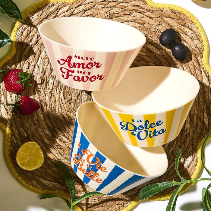 Home Deco Factory Bol Polipropileno 750 Ml Diámetro 15 Cm Colección Dolce Vita 1 Home Deco Factory Bol Polipropileno 750 Ml Diámetro 15 Cm Colección Dolce Vita 1