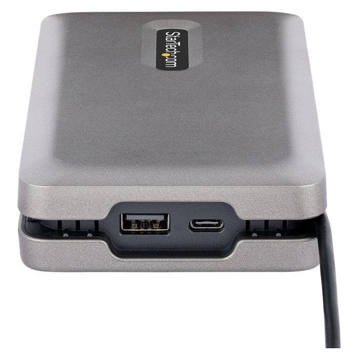 StarTech Adaptador Multipuertos USB-C con HDMI 2.0 4K, VGA, Doble Monitor, 100W PD, Hub MST, Gris 8