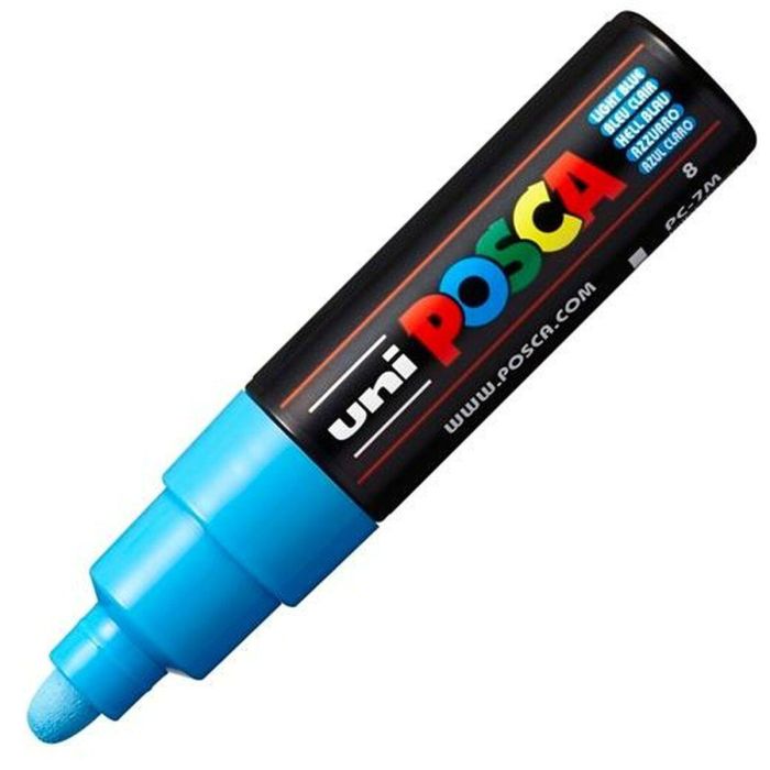 Rotulador POSCA PC-7M Azul claro (6 Unidades) 1