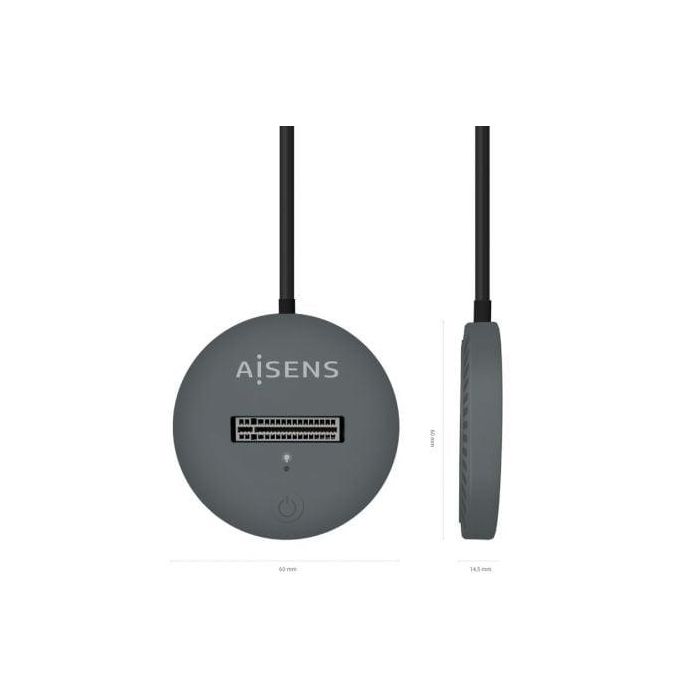 AISENS - USB-C DOCK M.2 (NGFF) ASUC-M2D014-GR SATA/NVME A USB3.1 GEN2, GRIS 2 AISENS - USB-C DOCK M.2 (NGFF) ASUC-M2D014-GR SATA/NVME A USB3.1 GEN2, GRIS 2