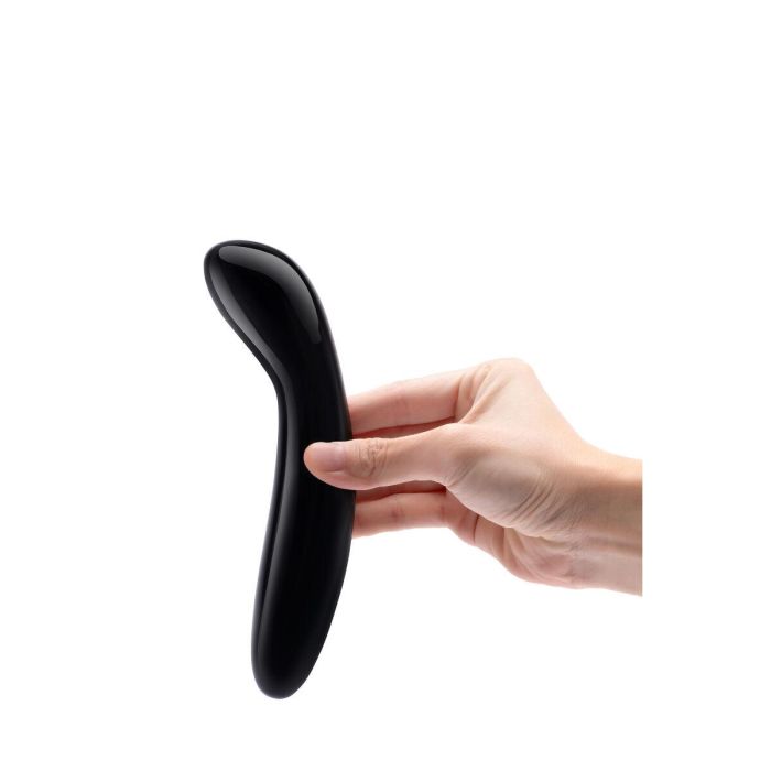 Vibrador Punto G Le Wand Crystal Negro 9 Vibrador Punto G Le Wand Crystal Negro 9