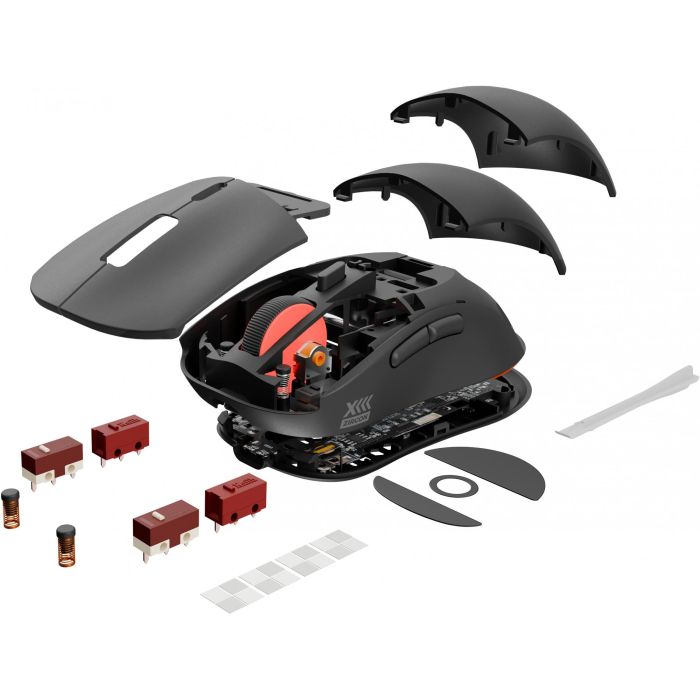 Genesis Zircon XIII Ratón Gaming Ambidextro Óptico Pixart PAW3395 26000 DPI Inalámbrico USB-C 7 Botones 77g 8 Genesis Zircon XIII Ratón Gaming Ambidextro Óptico Pixart PAW3395 26000 DPI Inalámbrico USB-C 7 Botones 77g 8