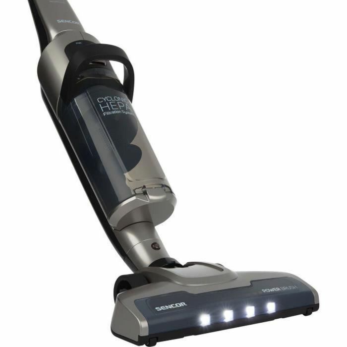 Aspiradora escoba inalámbrica 2 en 1 - SENCOR - SVC 8936TI - 150 W - 78 dB - Negro
