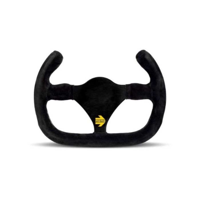 Volante Momo 270 mm Piel Vuelta Negro Mod.27-C MOM11150272761R 1 Volante Momo 270 mm Piel Vuelta Negro Mod.27-C MOM11150272761R 1