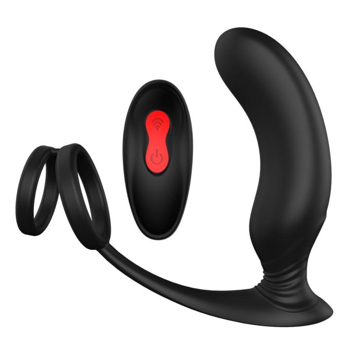 Vibrador anal Dream Toys Essentials P-Pleaser Negro 0 Vibrador anal Dream Toys Essentials P-Pleaser Negro 0