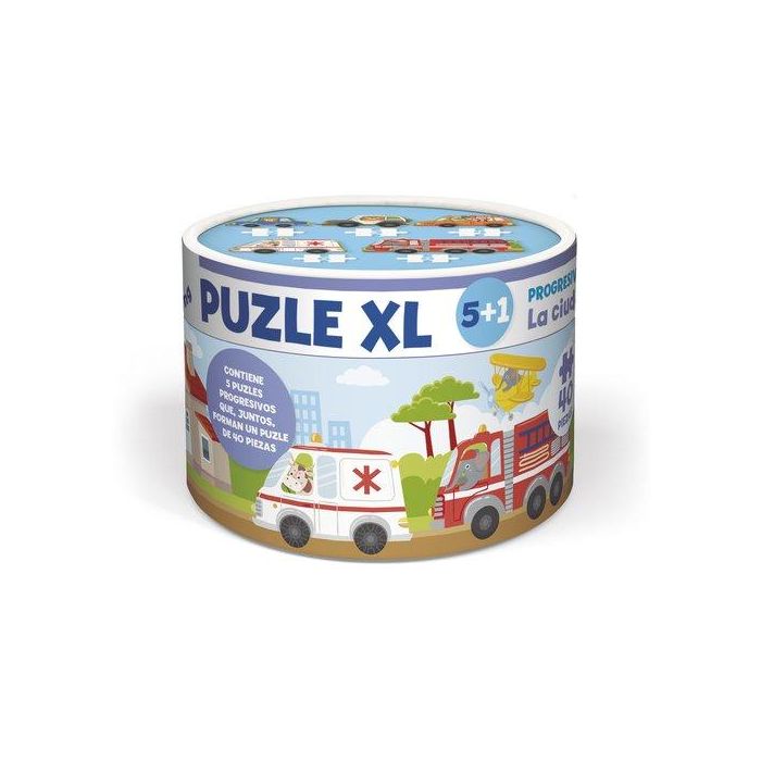 Juego Imagiland Puzle Xl Progresivo La Ciudad
