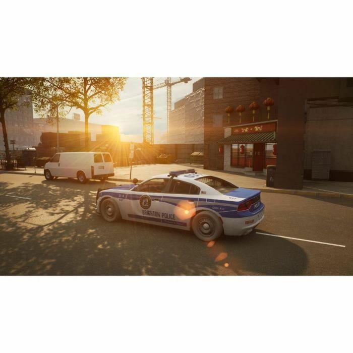 Oficina de patrulla del simulador de policía PS4 juego 4