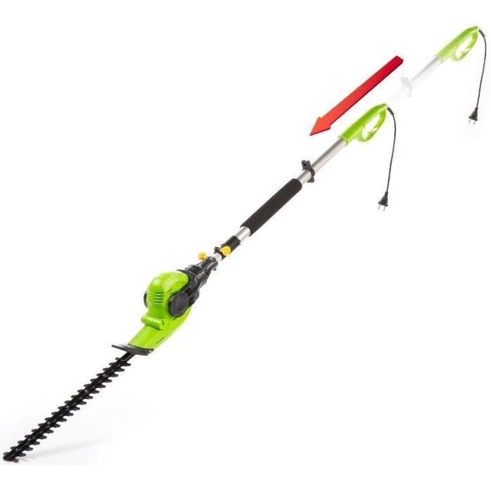 Cortasetos eléctrico - Fieldmann - FZN 6005-E - 450 W - 46 cm - Mango telescópico 190-250 cm 2 Cortasetos eléctrico - Fieldmann - FZN 6005-E - 450 W - 46 cm - Mango telescópico 190-250 cm 2