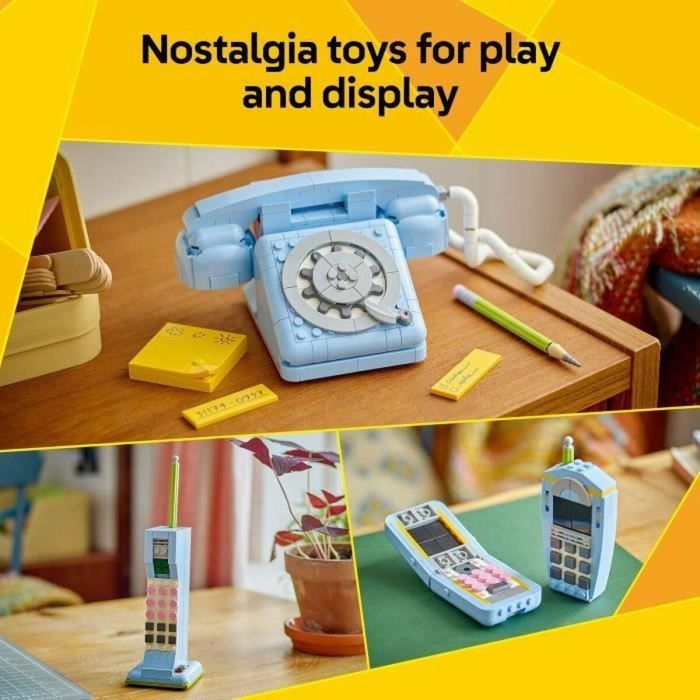 LEGO 31174 Creator 3 en 1 Teléfono Retro - Set de construcción para niños de 8 años en adelante 18 LEGO 31174 Creator 3 en 1 Teléfono Retro - Set de construcción para niños de 8 años en adelante 18