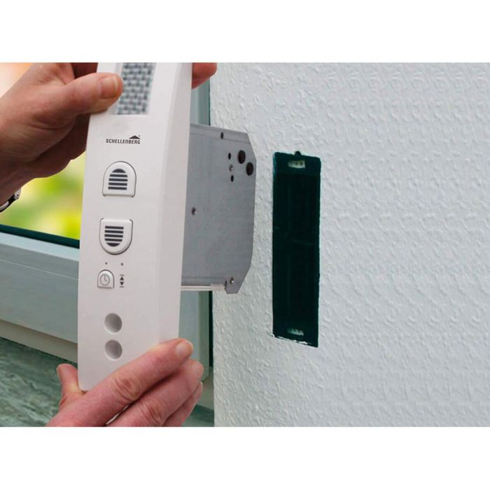 Schellenberg Recogedor Eléctrico Rollo Power 45 22638 para Persianas con Detección de Obstáculos y Cinta de 23mm 5