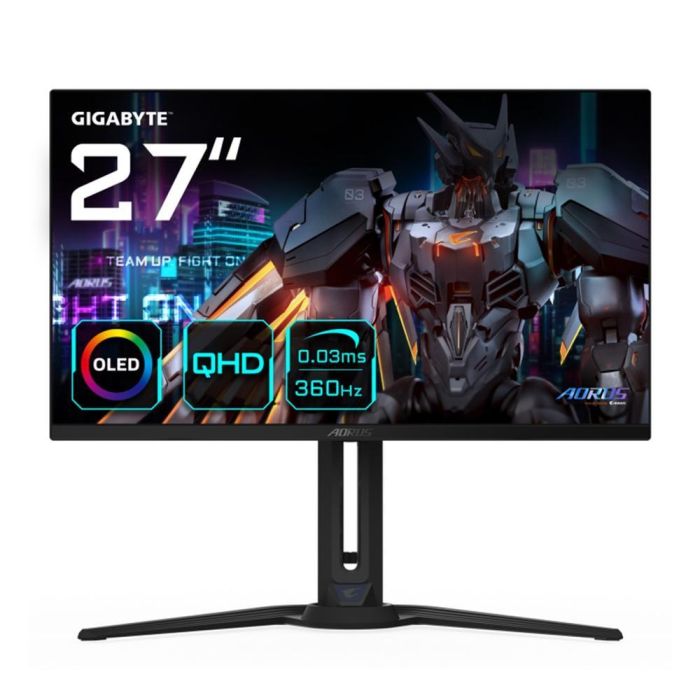 GIGABYTE FO27Q3 pantalla para PC 68,6 cm (27") 2560 x 1440 Pixeles Quad HD Negro 1 GIGABYTE FO27Q3 pantalla para PC 68,6 cm (27") 2560 x 1440 Pixeles Quad HD Negro 1