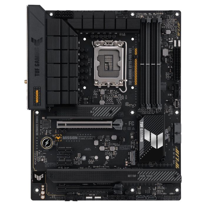 ASUS TUF GAMING H770-PRO WiFi Placa Base Socket LGA 1700 DDR5 ATX con WiFi y Ethernet 2.5 Gigabit 0 ASUS TUF GAMING H770-PRO WiFi Placa Base Socket LGA 1700 DDR5 ATX con WiFi y Ethernet 2.5 Gigabit 0