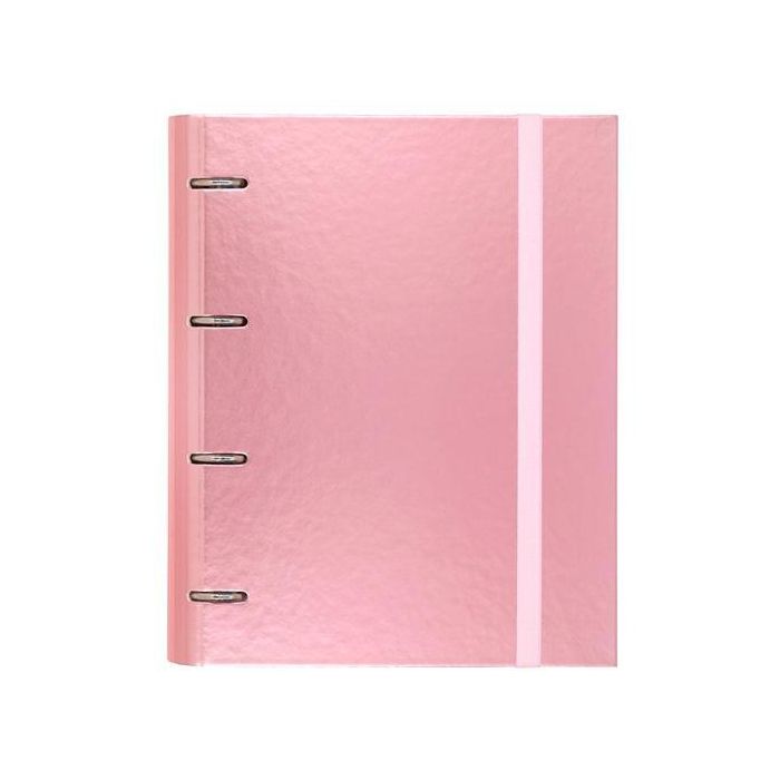 Carchivo Carpeta Anillas 4x35 mm A4 Cartón Plastificado Rosa, 100 Hojas 90 gr Carchivo Carpeta Anillas 4x35 mm A4 Cartón Plastificado Rosa, 100 Hojas 90 gr