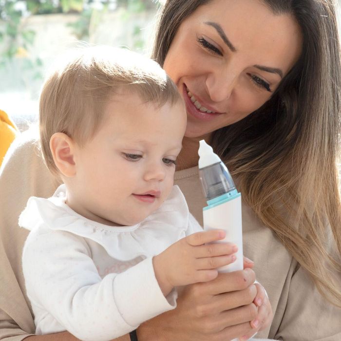 Aspirador Nasal Recargable para Bebés Nizi InnovaGoods 8 Aspirador Nasal Recargable para Bebés Nizi InnovaGoods 8