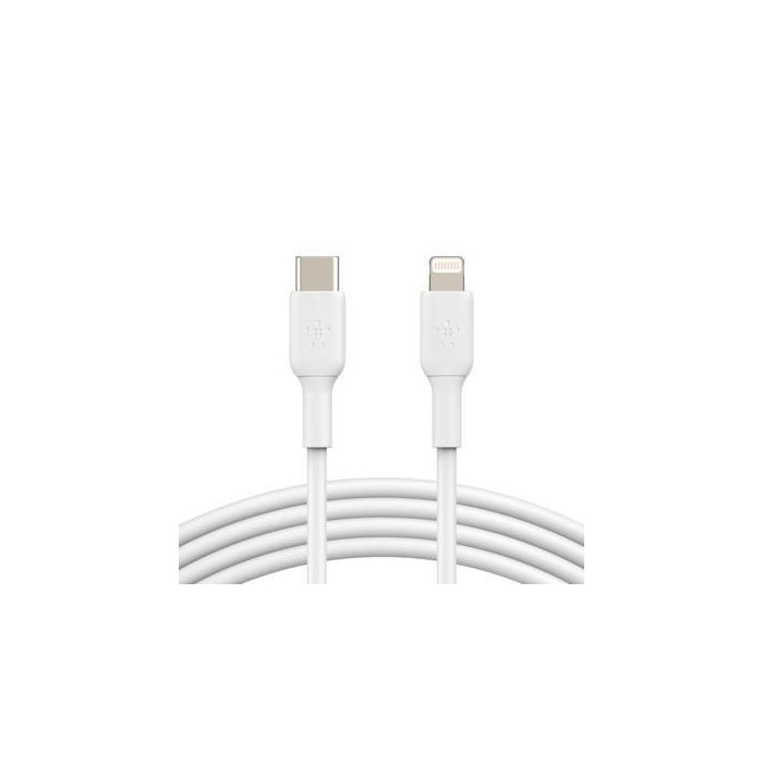 Belkin CAA003BT1MWH Cable Lightning a USB C 1 m Blanco Belkin CAA003BT1MWH Cable Lightning a USB C 1 m Blanco